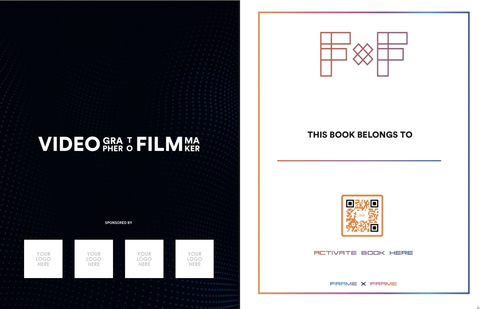 This book belongs to — activation page
